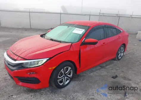 2018 Honda Civic Lx из США, поврежденный, VIN 2HGFC2F52JH607094